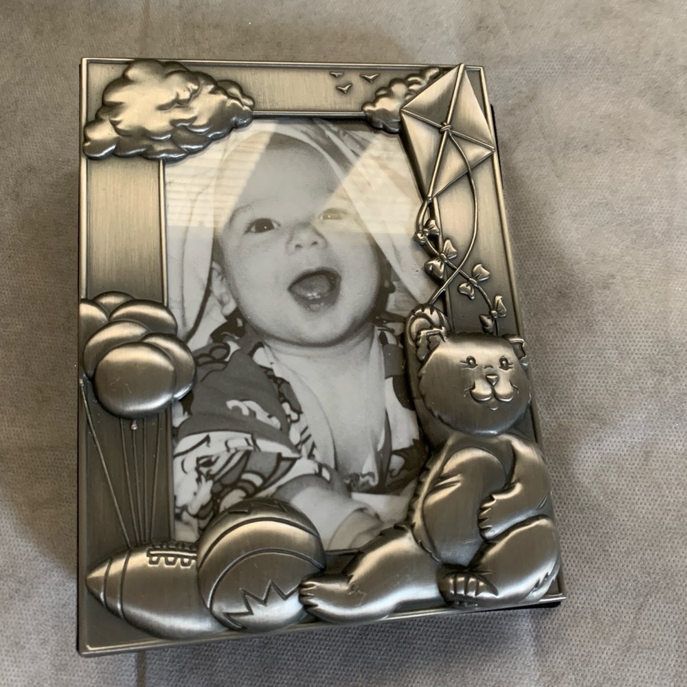 New Royal Limited Silver Baby Album Frame Combo Holds Eighty Baby Picture